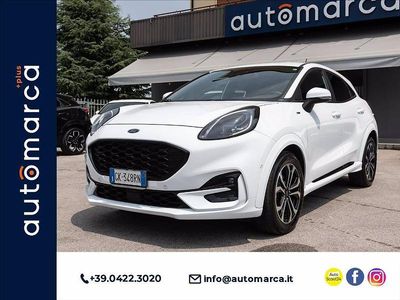 Begagnad Ford Puma ST-Line 125 HK (91 kW) 2022 Vit SUV