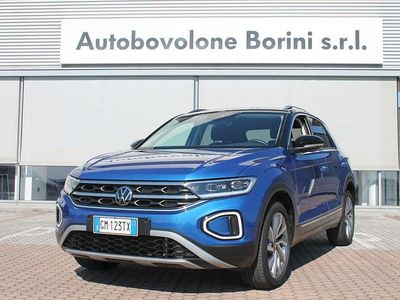 Usata VW T-Roc Style 150 CV (110 kW) 2023 Blu ravenna / tetto nero SUV