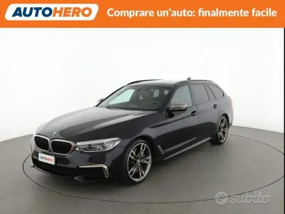 Usata BMW M550 400 CV (294 kW) 2019 Nero Berlina