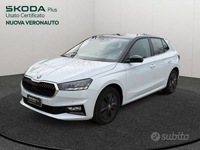 Usata Skoda Fabia Style 80 CV (58 kW) 2023 Bianco Utilitaria