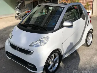 Begagnad Smart ForTwo Cabrio Pulse 71 HK (52 kW) 2012 Vit Cab