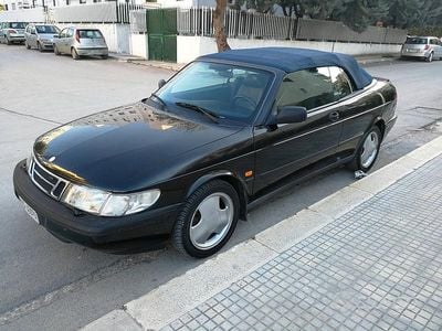 Usata Saab 900 Cabriolet 185 CV (136 kW) 1994 Blu Cabrio