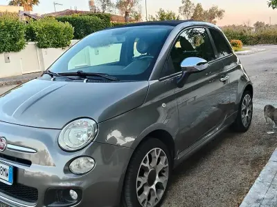 Usata Fiat 500 Sport 69 CV (50 kW) 2015 Grigio Cabrio