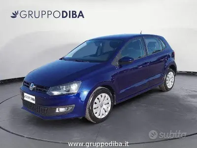 Usata VW Polo Trendline 75 CV (55 kW) 2014 Blu Berlina