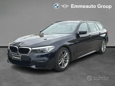 Usata BMW 520 M Sport 190 CV (139 kW) 2020 Blu Berlina