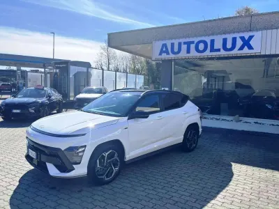 Usata Hyundai Kona N Line 105 CV (77 kW) 2023 Tetto nero SUV