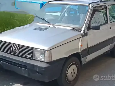 Usata Fiat Panda 34 CV (25 kW) 1989 Grigio Utilitaria