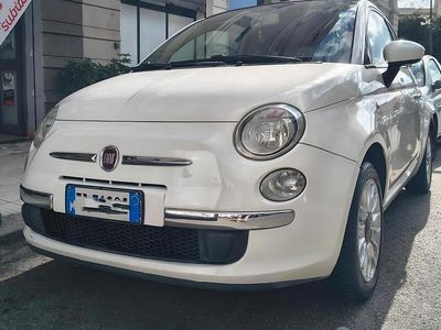 Usata Fiat 500C Lounge 69 CV (50 kW) 2010 Bianco Cabrio