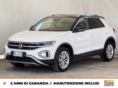 Usata VW T-Roc Style 110 CV (80 kW) 2023 Bianco SUV