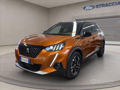 Usata Peugeot 2008 GT 131 CV (96 kW) 2021 Arancione metallizzato SUV