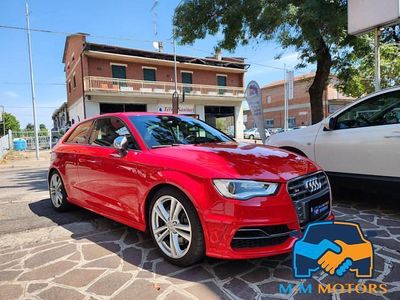 Usata Audi S3 Ambiente 300 CV (220 kW) 2013 Rosso Utilitaria
