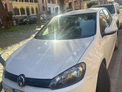 Usata VW Golf VI 110 CV (80 kW) 2009 Bianco Utilitaria