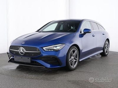 Usata Mercedes CLA180 Shooting Brake Advanced Plus 136 CV (100 kW) 2025 Blu brillante Station wagon