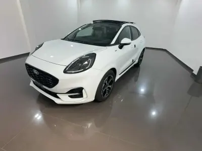 Ny Ford Puma ST-Line 125 HK (91 kW) 2025 Vit SUV