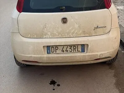 Usata Fiat Grande Punto 75 CV (55 kW) 2009 Bianco Utilitaria