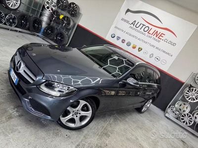 Usata Mercedes C180 116 CV (85 kW) 2015 Grigio Station wagon