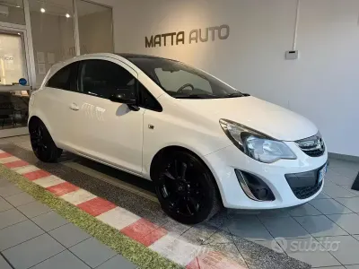 Usata Opel Corsa 86 CV (63 kW) 2014 Bianco Utilitaria