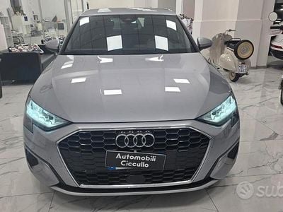 Usata Audi A3 Advanced 150 CV (110 kW) 2022 Grigio Berlina