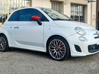 Usata Fiat 500 Abarth 160 CV (117 kW) 2009 Bianco Cabrio