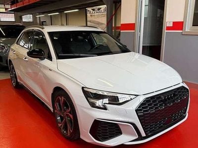 Usata Audi A3 S-Line 150 CV (110 kW) 2022 Bianco ghiaccio Berlina
