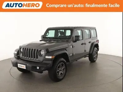 Usata Jeep Wrangler Unlimited Sport 200 CV (147 kW) 2018 Grigio SUV