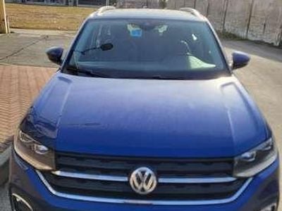 Usata VW T-Cross Advance 95 CV (69 kW) 2020 Blu/azzurro SUV