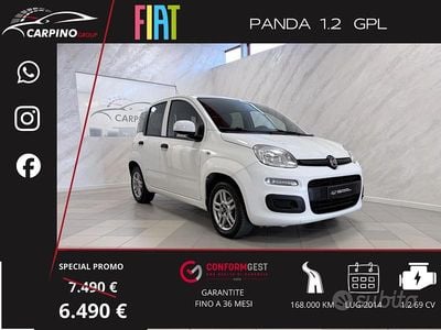 Usata Fiat Panda Easy 69 CV (50 kW) 2013 Bianco Utilitaria