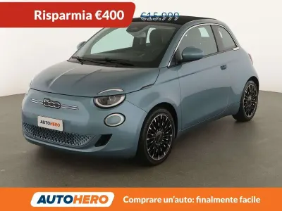 Usata Fiat 500e Icon 86 kW (118 CV) 2020 Blu/azzurro Cabrio