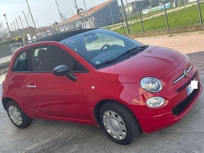 Usata Fiat 500C Red 69 CV (50 kW) 2023 Rosso Cabrio