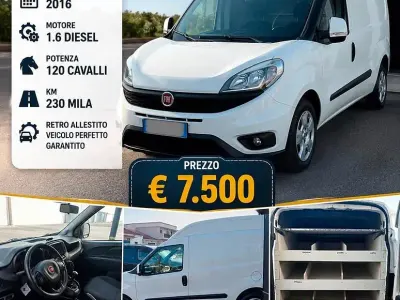 Usata Fiat Doblò 85 CV (62 kW) 2016 Monovolume