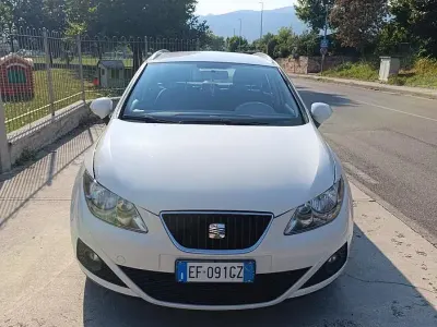 Usata Seat Ibiza ST 69 CV (50 kW) 2011 Bianco Station wagon