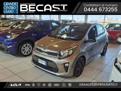 Gebraucht Kia Picanto Active 67 PS (49 kW) 2017 Grau Kleinwagen