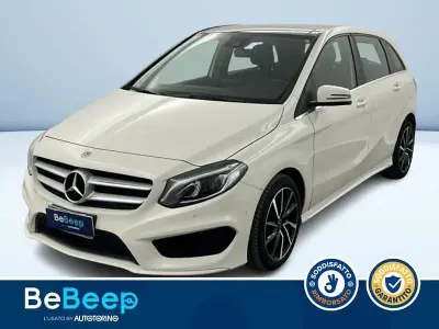 Usata Mercedes B180 Premium 109 CV (80 kW) 2018 Bianco metallizzato Utilitaria