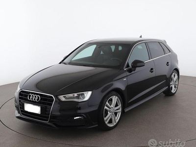 Usata Audi A3 184 CV (135 kW) 2015 Nero Berlina