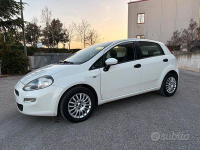 Usata Fiat Punto Evo 75 CV (55 kW) 2015 Bianco Utilitaria