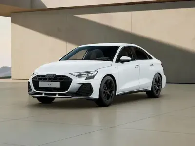 Nuova Audi A3 S-Line 150 CV (110 kW) 2025 Bianco ghiaccio metallizzato Berlina