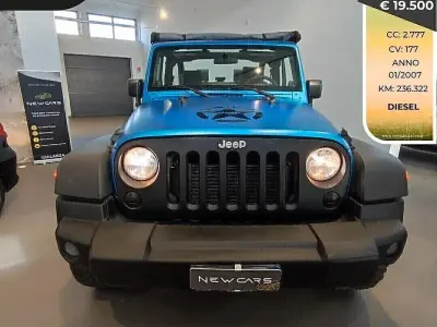 Begagnad Jeep Wrangler Sport 177 HK (130 kW) 2007 Blå SUV