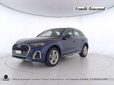Usata Audi Q5 S-Line 204 CV (150 kW) 2021 Blu navarra metallizzato SUV