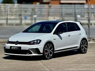 Usata VW Golf VII GTI Clubsport 265 CV (194 kW) 2016 Bianco Berlina