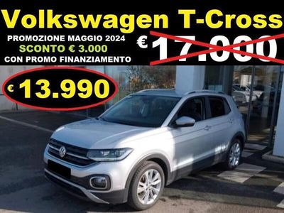 usata VW T-Cross / PREZZO N°1 in ITALIA