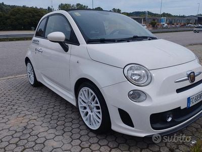 Usata Abarth 595 145 CV (106 kW) 2016 Bianco Cabrio
