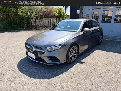 Usata Mercedes A180 AMG Line Premium 116 CV (85 kW) 2018 Grigio Berlina