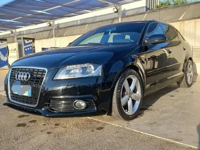 Usata Audi A3 Cabriolet S-Line 2010 Nero Cabrio