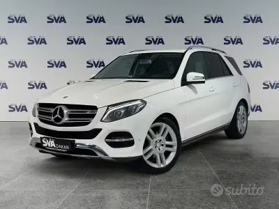 Usata Mercedes GLE350 Exclusive 258 CV (189 kW) 2015 Bianco SUV