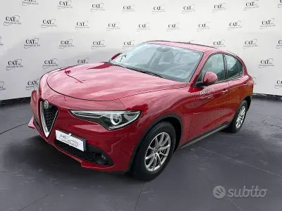 Usata Alfa Romeo Stelvio Super 179 CV (131 kW) 2018 Rosso SUV