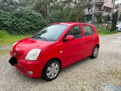 Usata Kia Picanto Spirit 61 CV (44 kW) 2005 Rosso Utilitaria