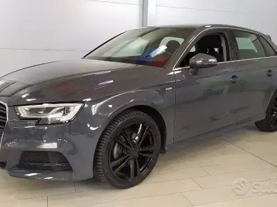 Usata Audi A3 116 CV (85 kW) 2019 Grigio Berlina