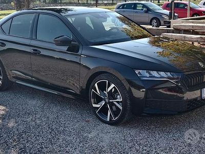 Usata Skoda Octavia SportLine 150 CV (110 kW) 2025 Nero Berlina