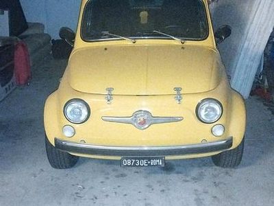 Usata Fiat 500 1970 Giallo Utilitaria