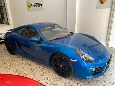 Usata Porsche Cayman 275 CV (202 kW) 2015 Bluazzurro Coupé